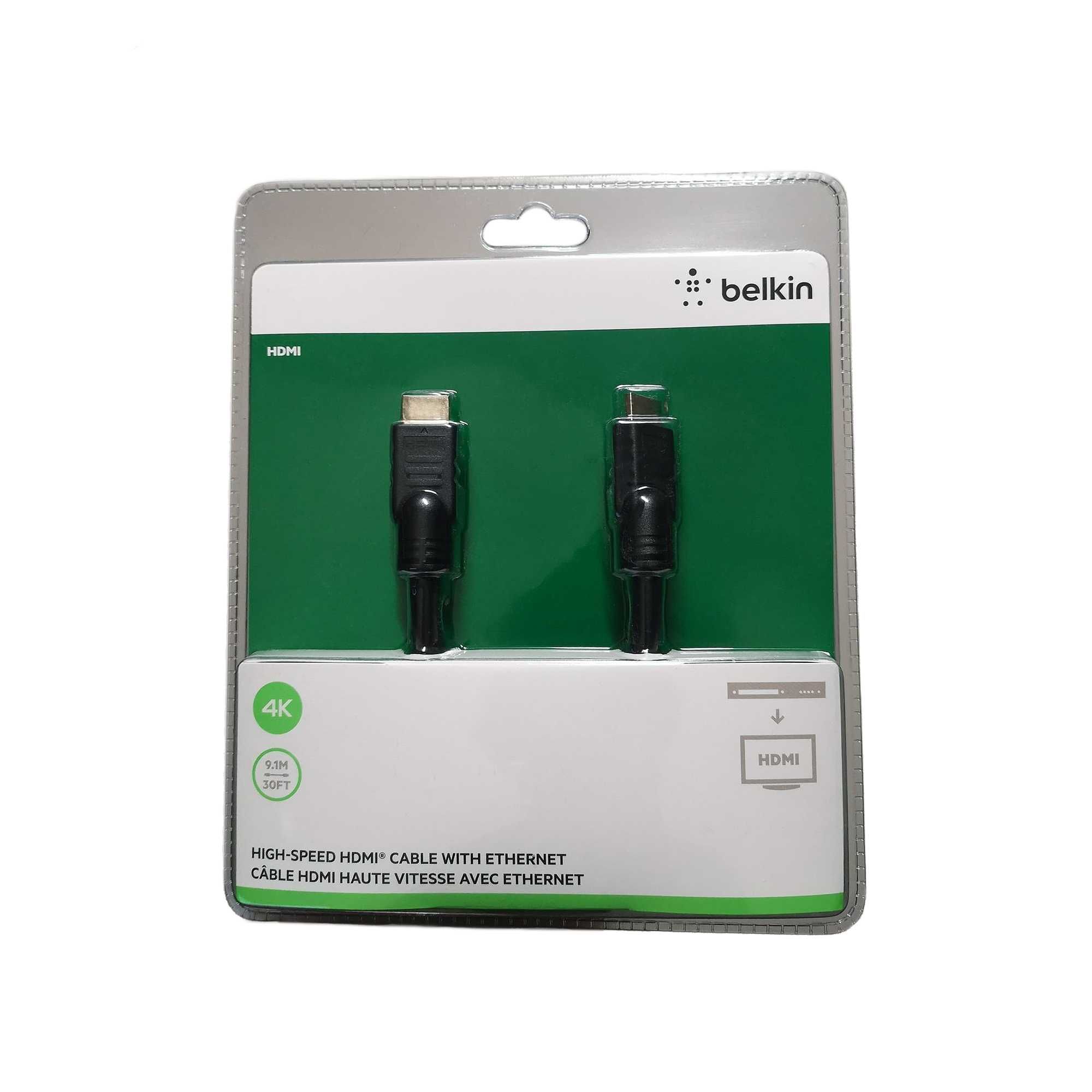 Belkin - Cablu HDMI 9.1m High-Speed Ethernet 4K HDMI tata - HDMI tata