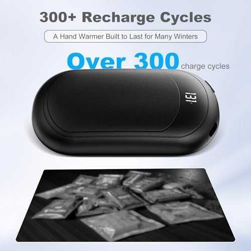 Нови Електрически грейки за ръце 2 броя бързо загряване 6400mA батерия