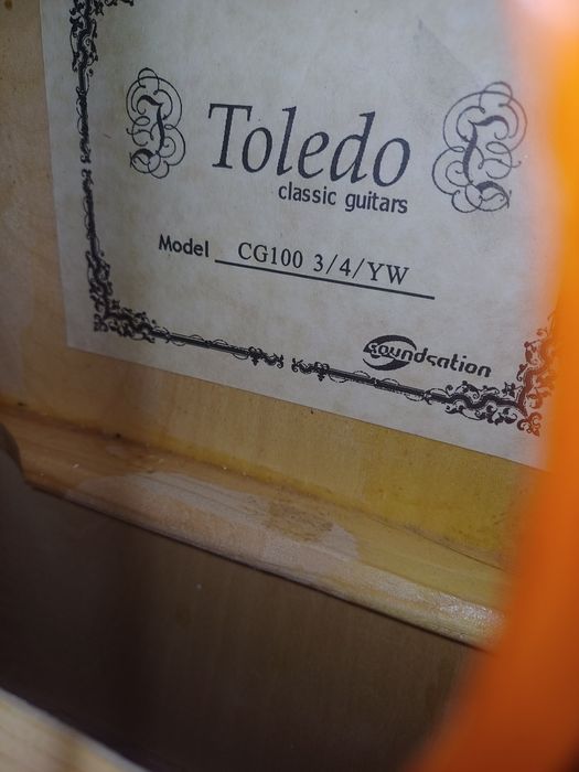 Китара Toledo CG100 3/4 YW