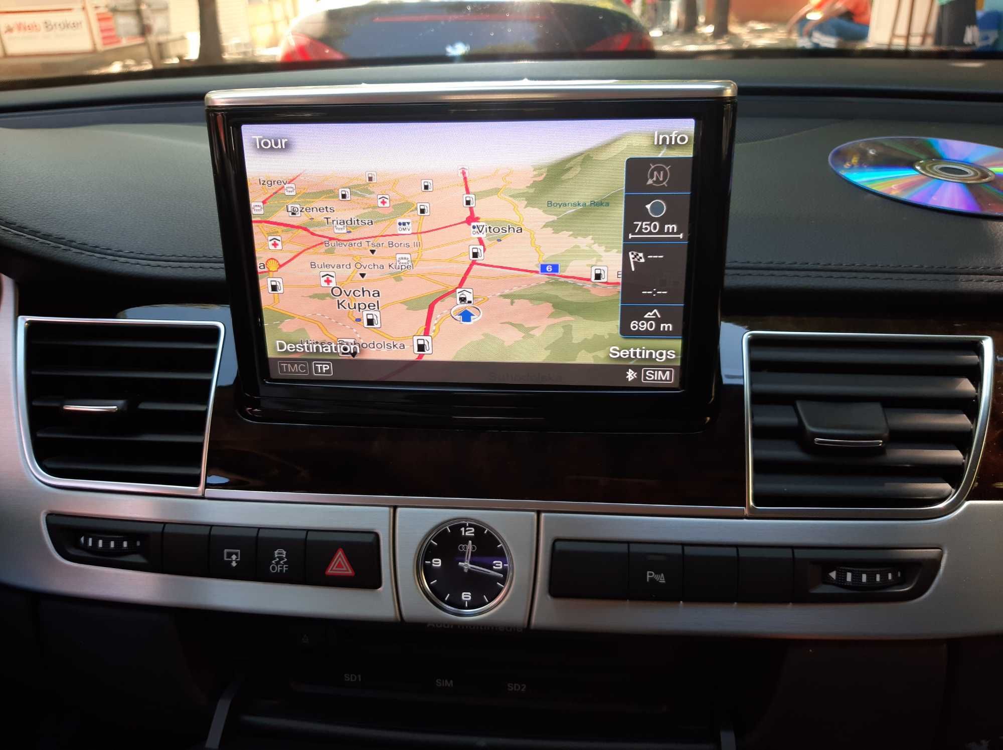 Audi 2023 MMI 3G+ HN+ Navigation Update Map A1/A4/A5/A6/A7/A8/Q3