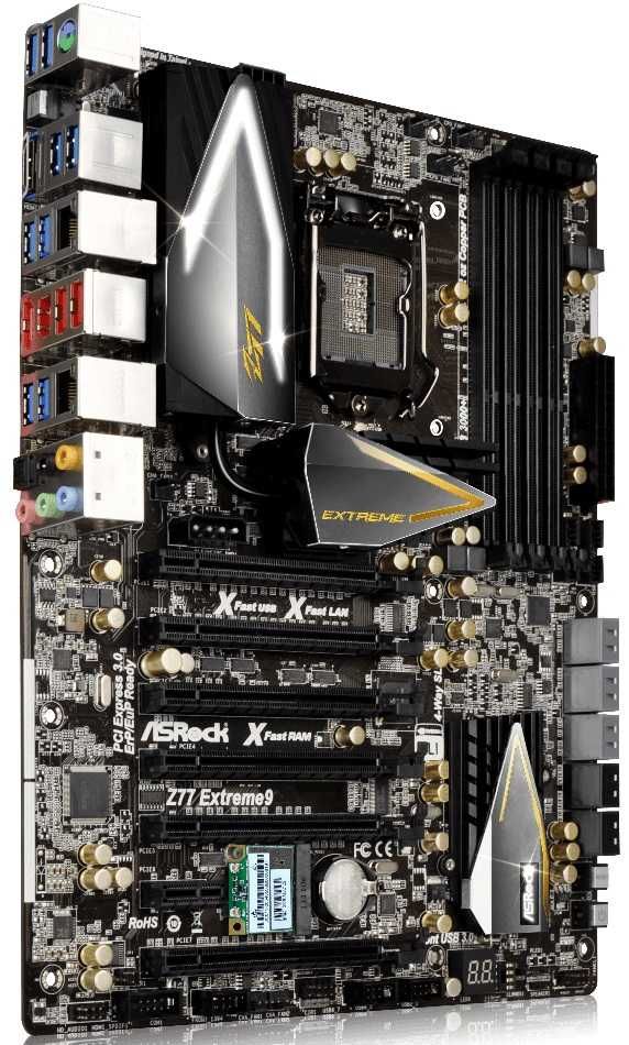 Дъно Дънна платка ASRock Z77 Extreme9 LGA 1155 DDR3 OVERCLOCK