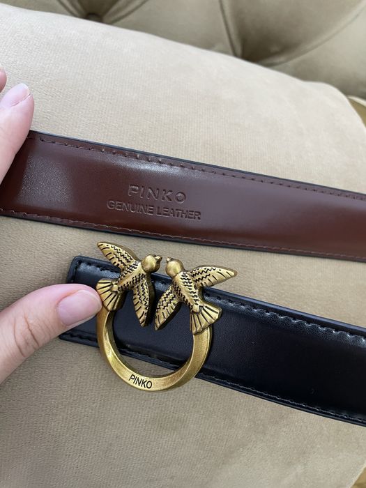 Curea Pinko negru-auriu