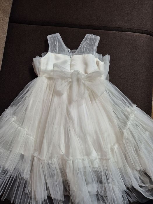 Rochiță alba 4ani/6ani