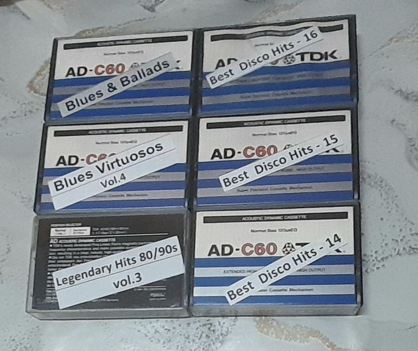 Аудио касети TDK AD - 60 мин.