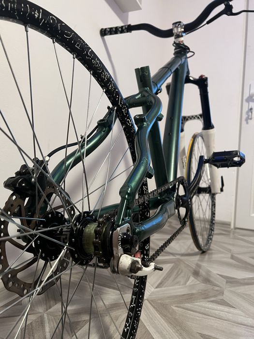 Kit single speed cu intinzator