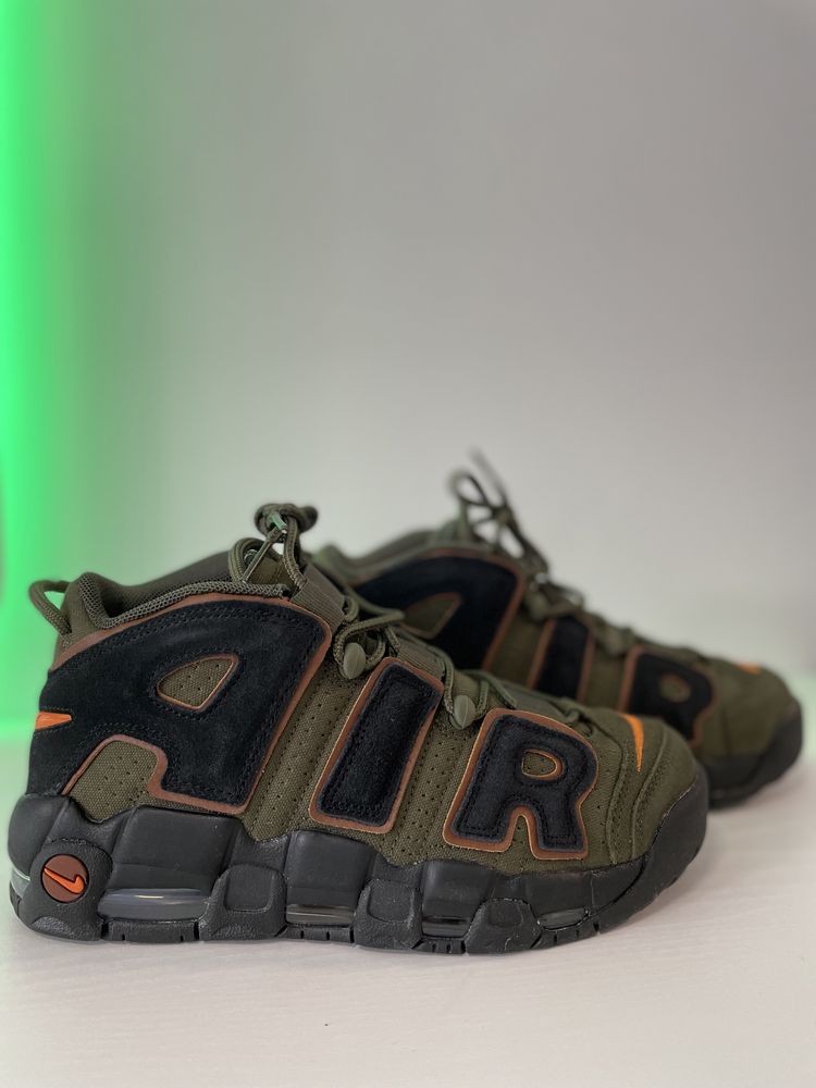 Nike Uptempo Green/Black, 41(26cm)