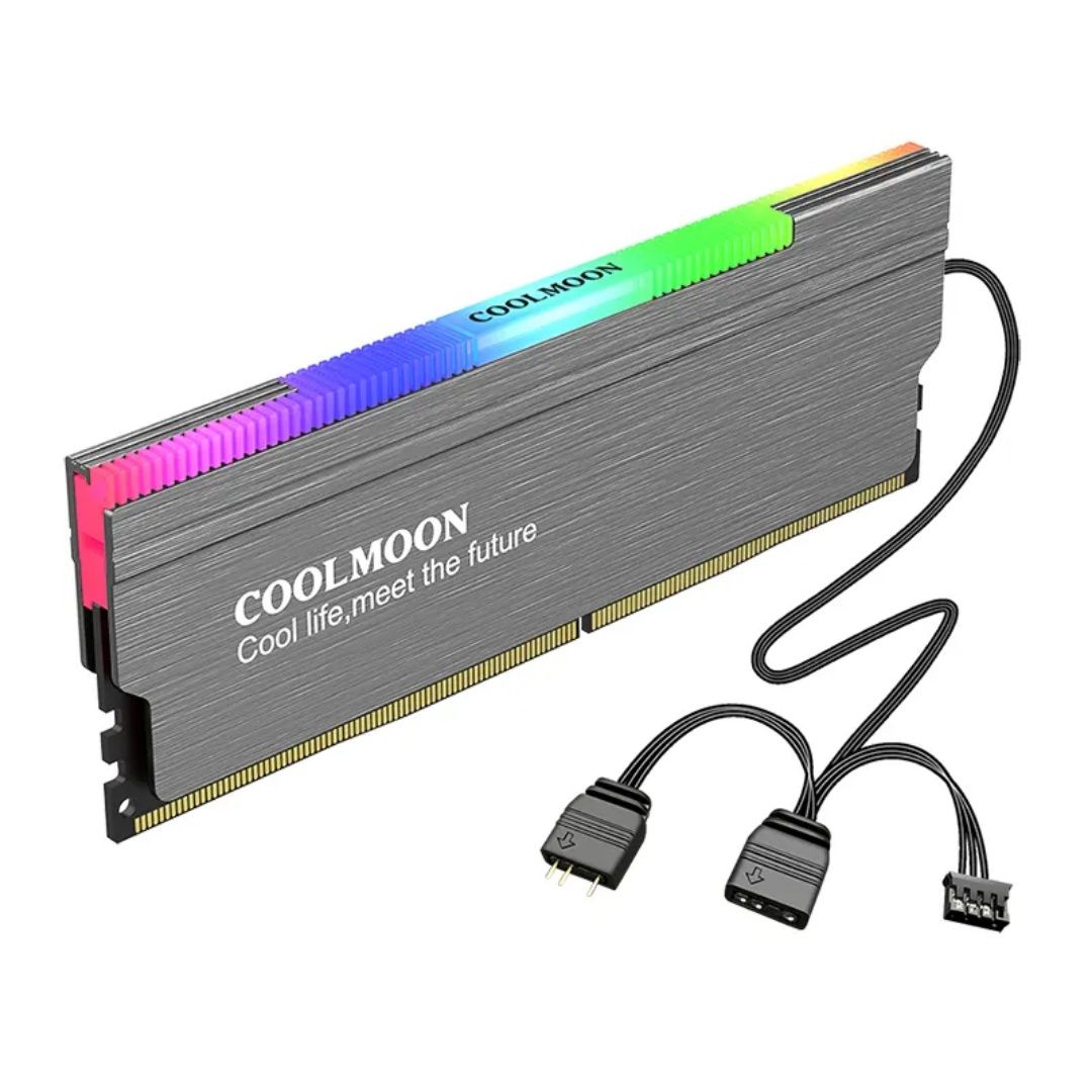 радиатор COOLMOON CM-RA1 с ARGB-подсветкой для модулей оперативной пам