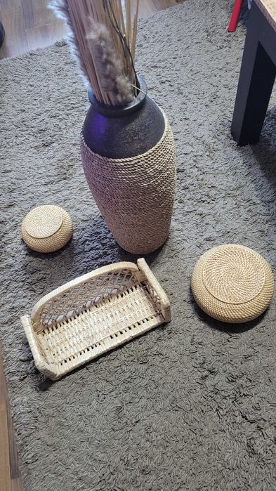 Decoratouni ratan, vaza 51 cm