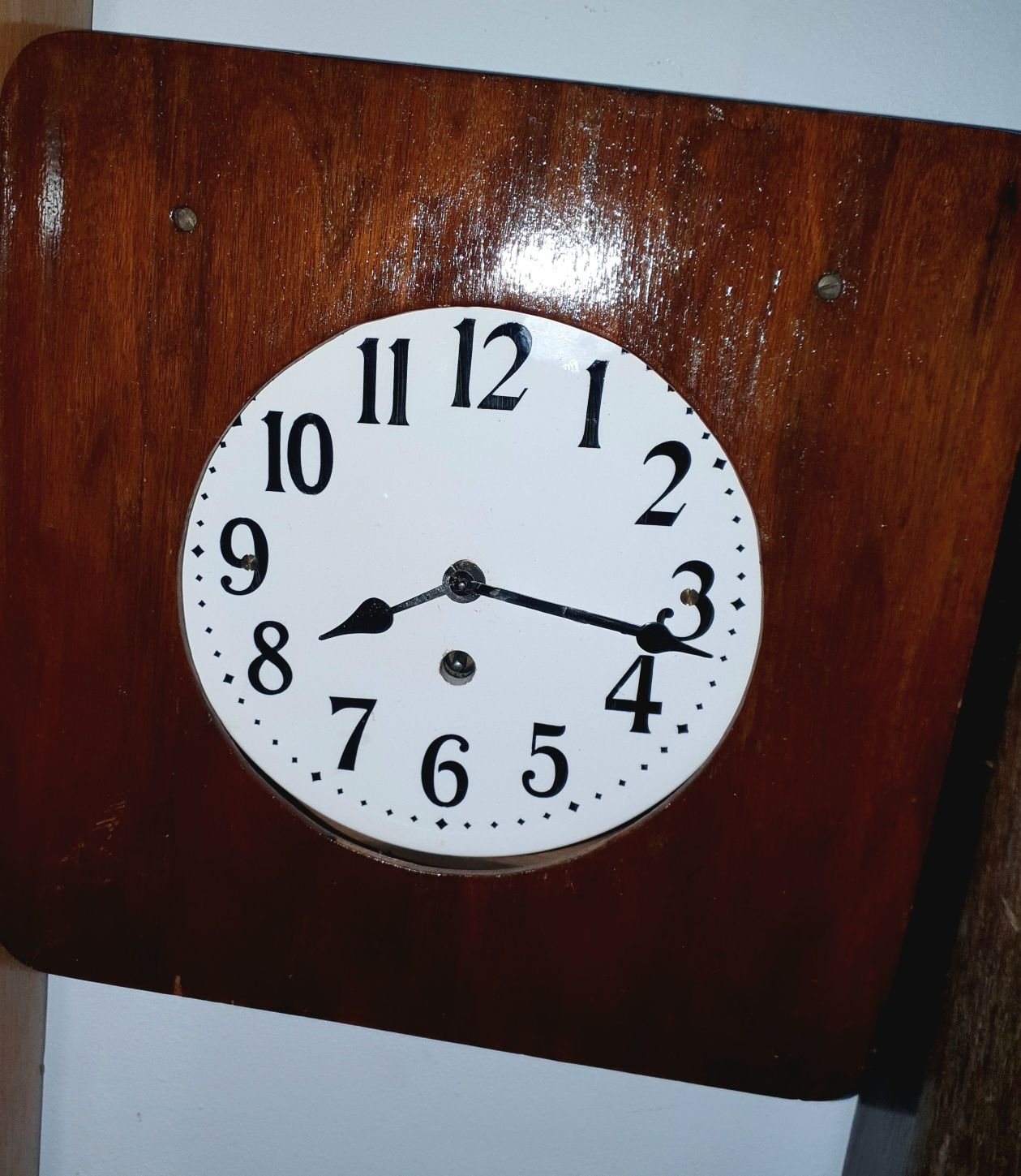 Ceas mecanic vintage cu pendul GB mut