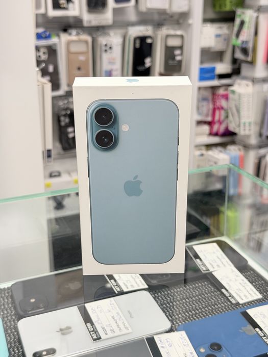 Apple iPhone 16 128GB Teal Чисто Нов!
