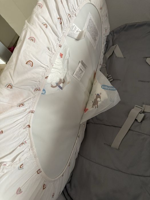 Cosuleț multifuncțional 4 în 1 Chicco Baby + saltea originală Chicco