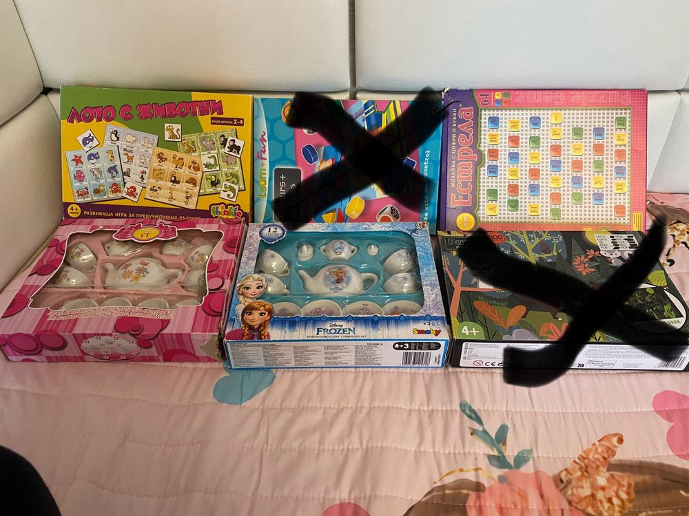Детски игри - пъзел, сервизи, образователни игри