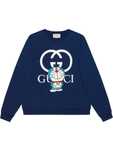 НОВ мъжки GUCCI Doraemon oversized - уголемен суитчър S;M;L;XL;2XL
