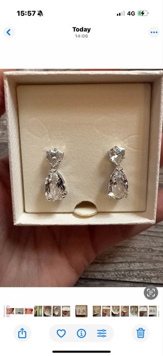 Обеци Swarovski Сваровски