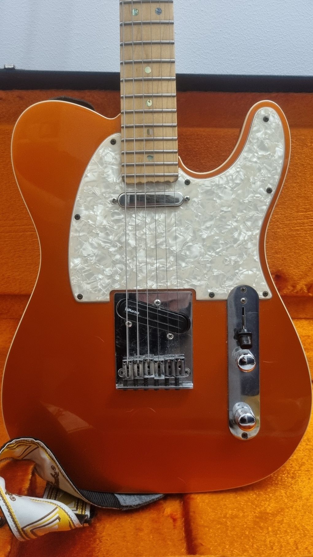 Fender Telecaster American Deluxe 2005 - Candy Tangerine