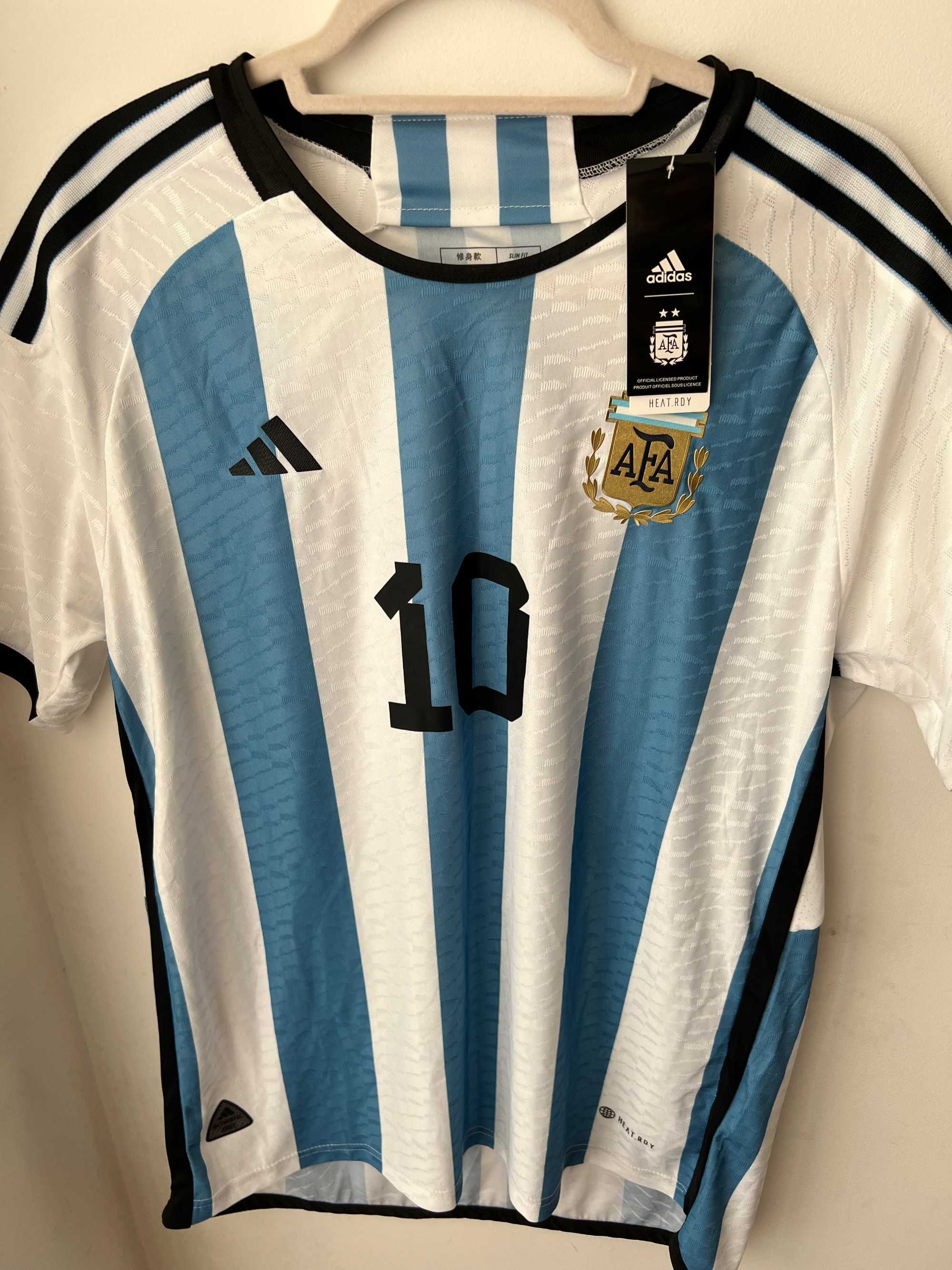 Мъжка тениска Adidas oригинална - Argentina Messi.