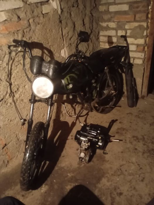 Продам мотоцикл альфа 110 куб