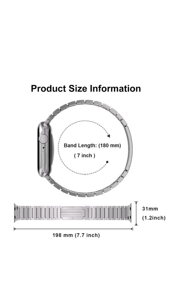 Титаниева каишка  за Apple watch ultra 2 (49mm)