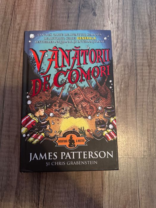 Vânătorii de comori, de James Patterson