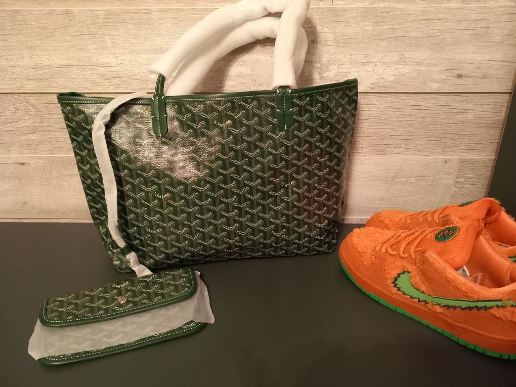 НОВА Дамска чанта Goyard  с портмоне