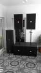 Sistem profesional de sunet  JBL 2 X 5000 W - Perfecta stare