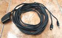 Cablu SCART - SVIDEO și sunet lungime 5 m nou