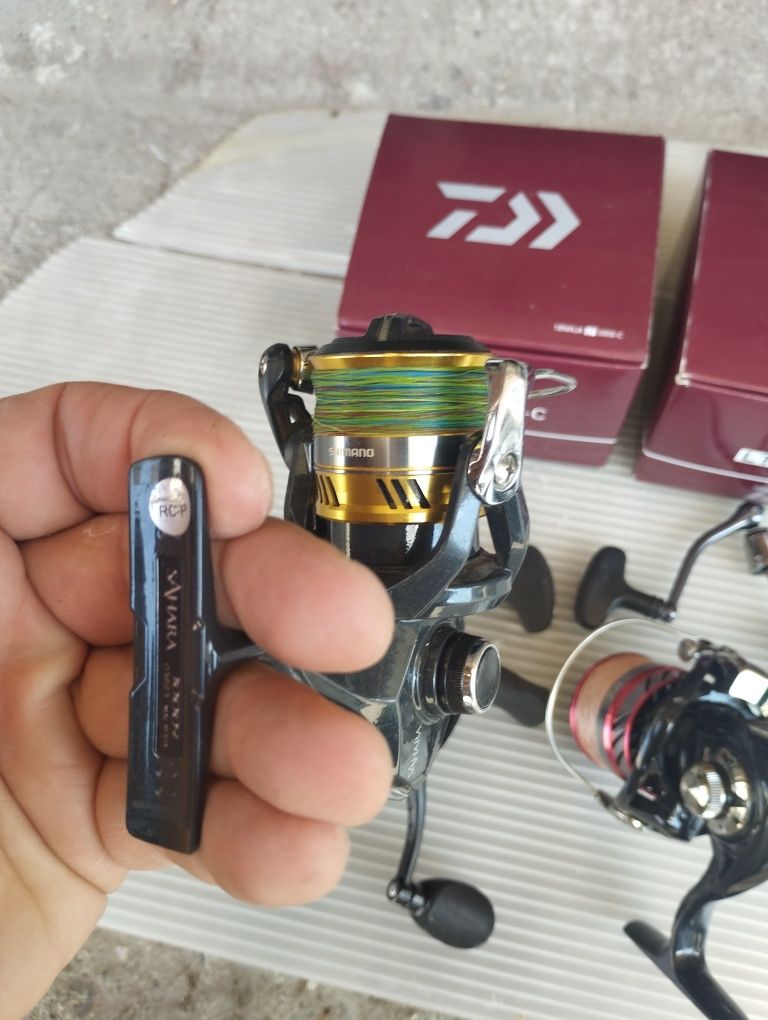 Daiwa, Shimano, piscifun. Макара, спининг, кастинг.