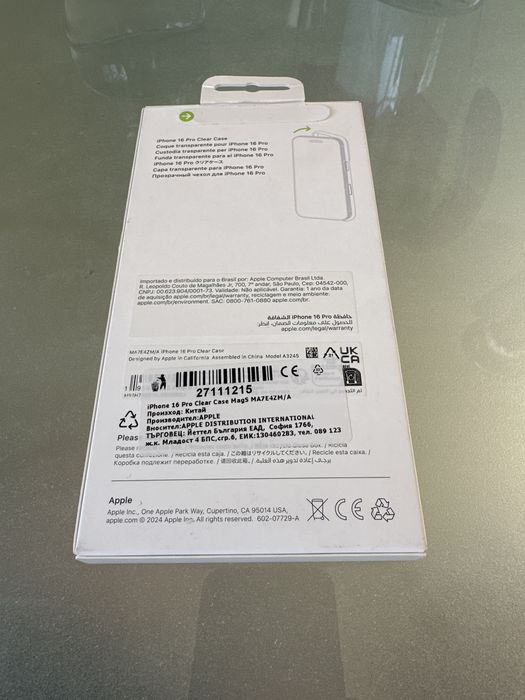 Iphone 16 pro clear case