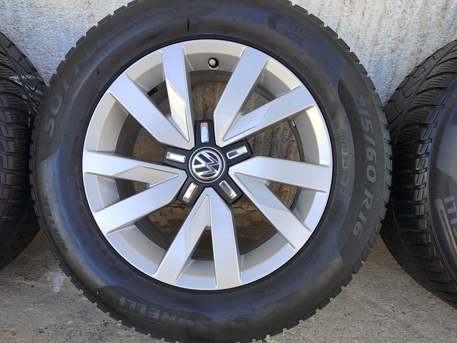 26) Jante R16 5x112 vw Passat B8 Touran Golf Anvelope 215 60 16