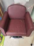 3 Scaune fotolii salon coafor frizerie folosite doar 1 sapt. SCHIMB