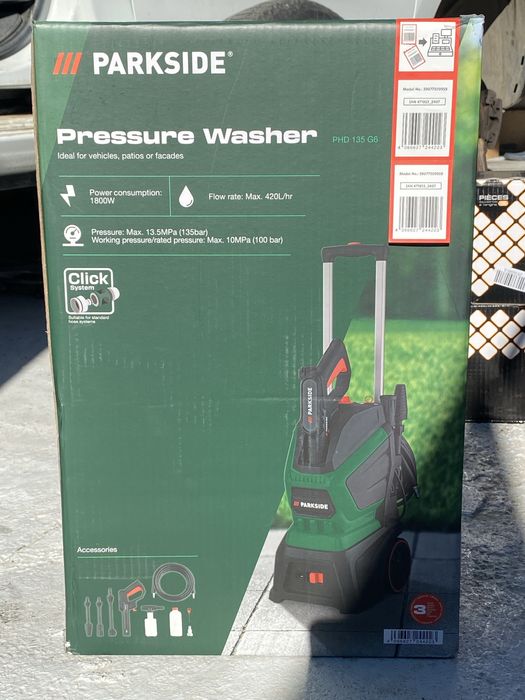 Aparat de spalat cu presiune Parkside