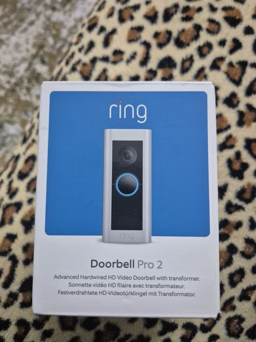 Sonerie, Ring, Video, Model Pro 2, cu fir, Nichel, Otel satinat, 150°