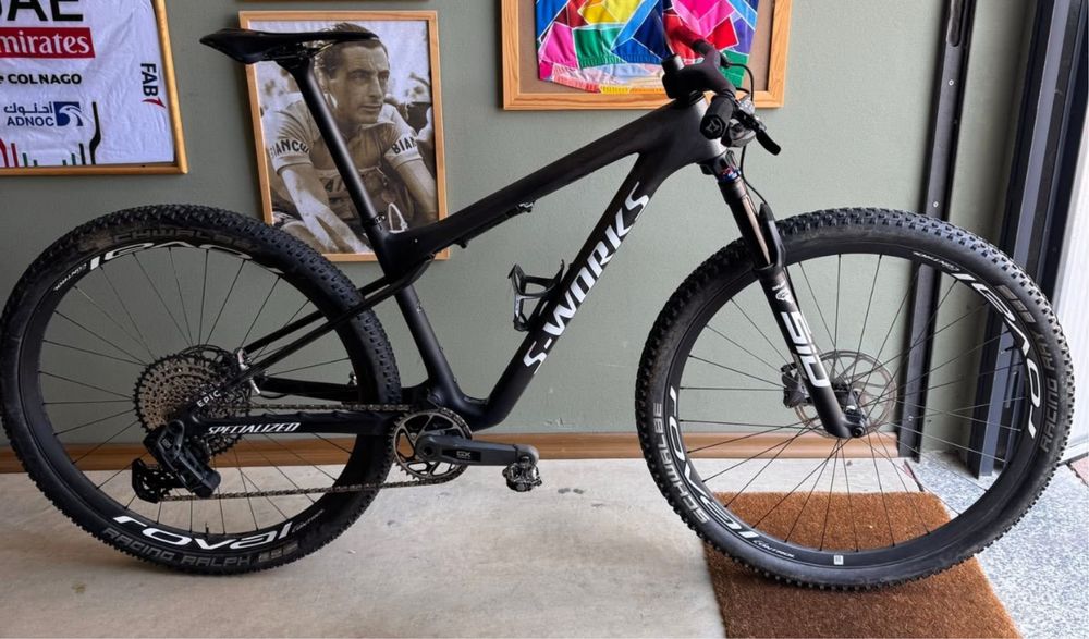 Карбонов велосипед S-WORKS EPIC WC,SRAM AXS.2024г.