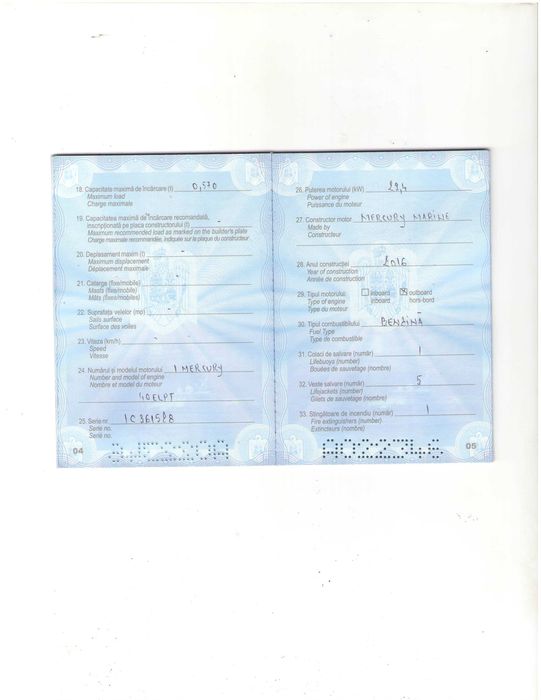 Barca open Marino Anaise 500