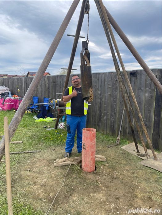 Foraje puturi de apa mica si medie adancime