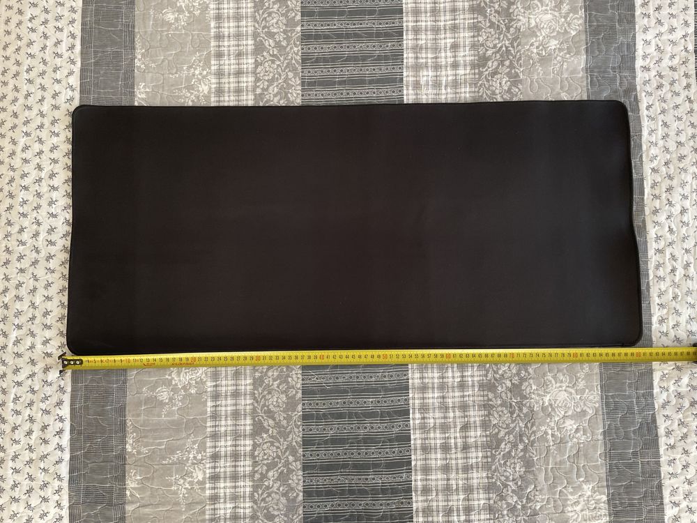 Desk mat gaming negru
