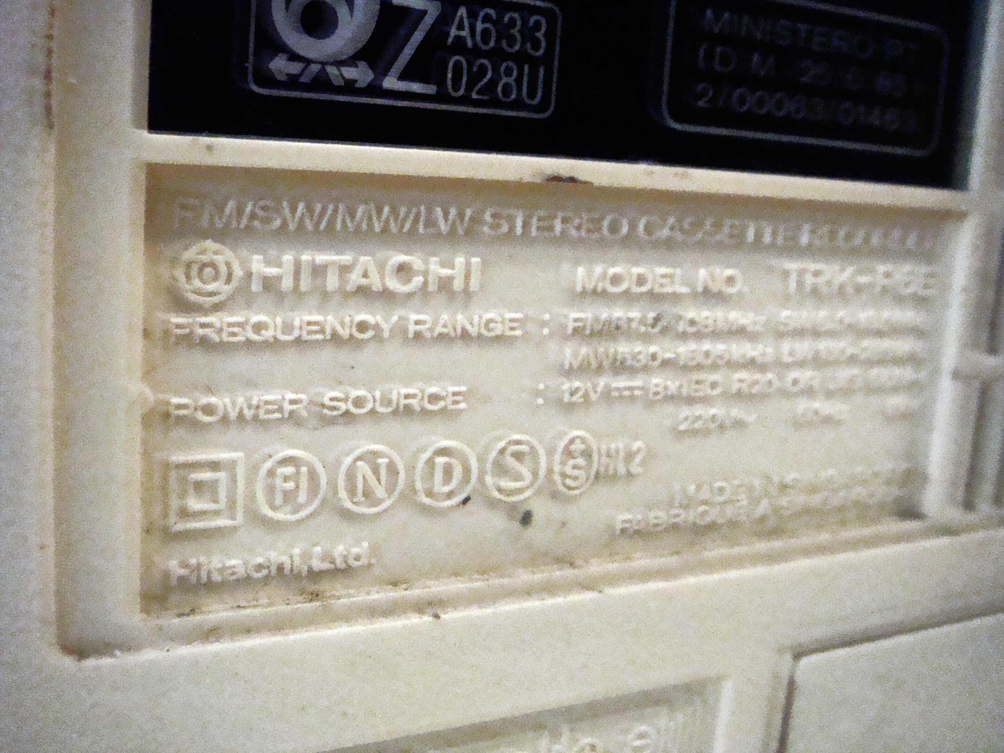 Радиокасетофон Hitachi P 6
