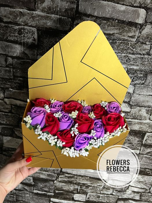 Aranjamente trandafiri de sapun