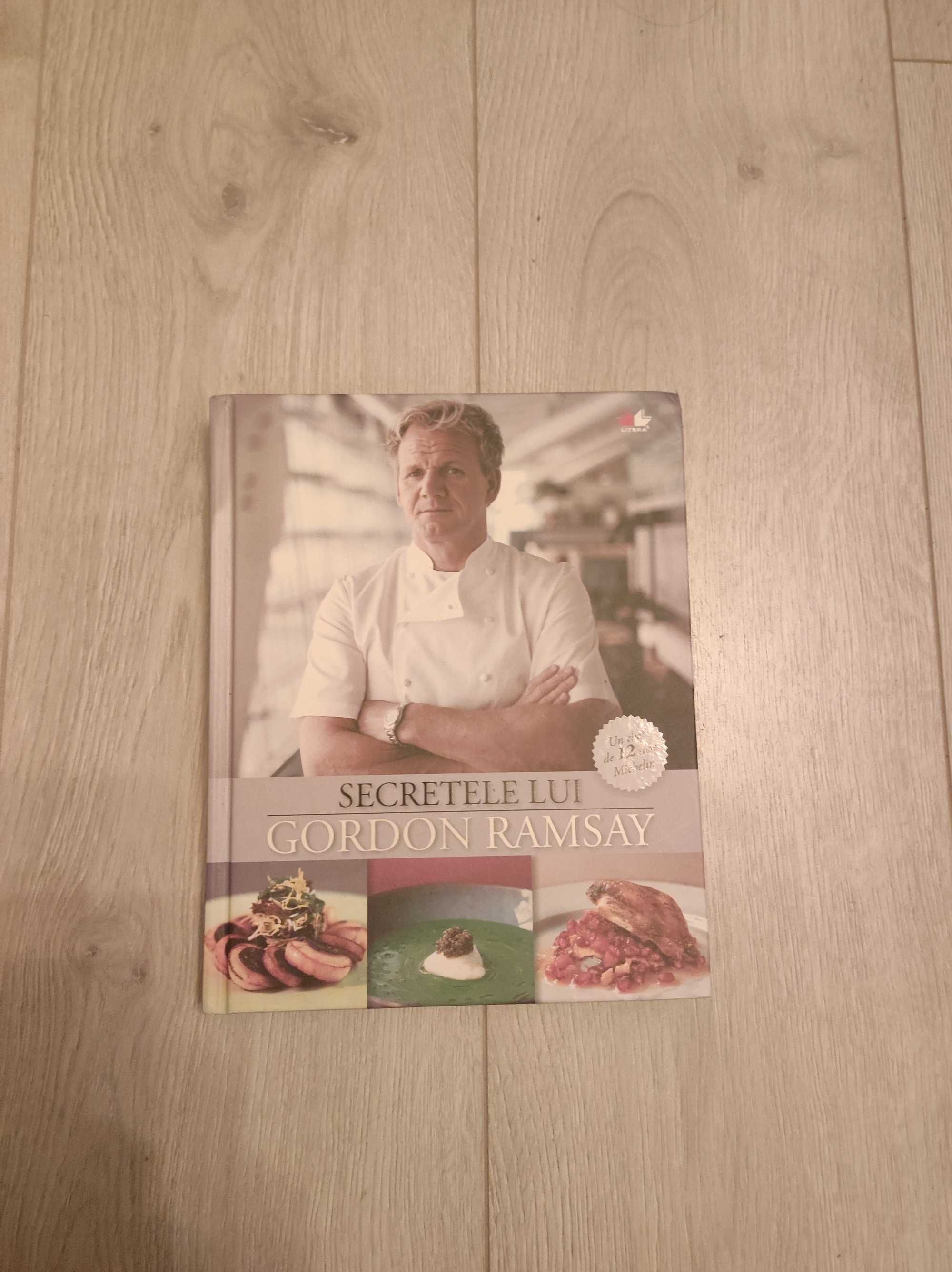 Set din 3 cărți de rețete: Gordon Ramsay + o carte rețete de dulciuri