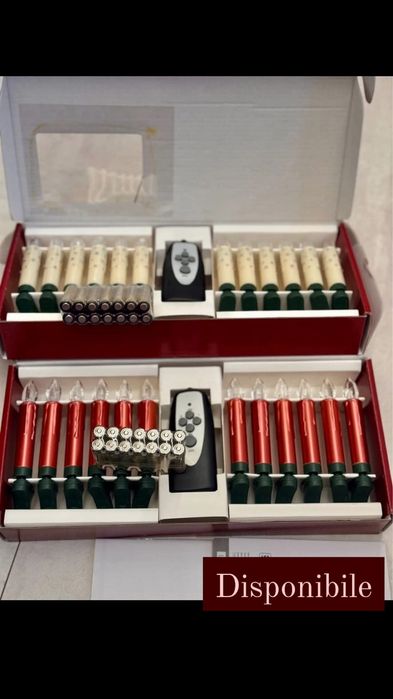 Lumânări led de Crăciun