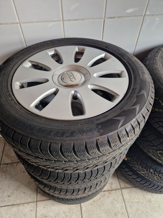 Roti iarna Audi 5x112 r16 anvelope 215 55 16