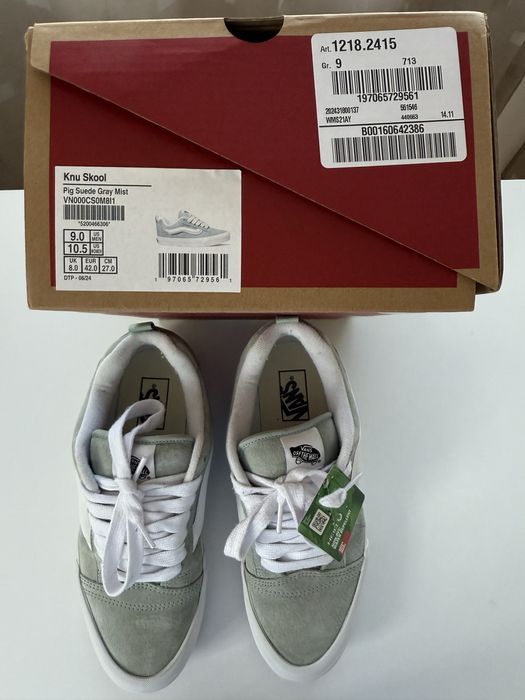 Vans KNU SKOOL iceberg green