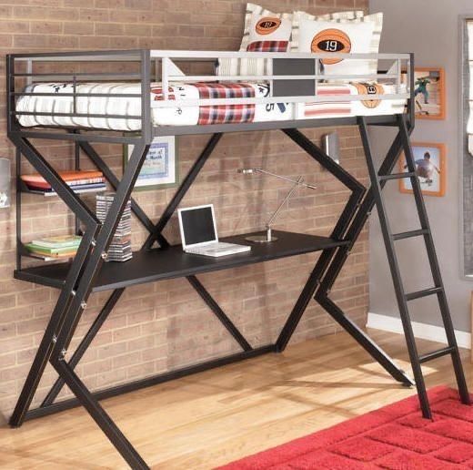 Кровать 2 этажный / детский кроват / металлический кроват двухьэтажный