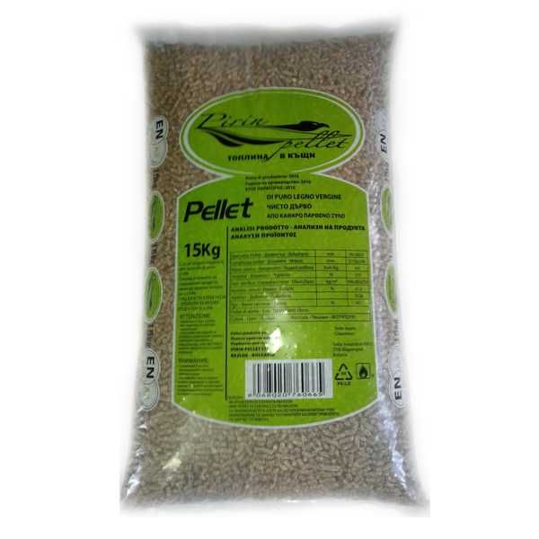 Слънчогледови пелети Magicflame,  6мм 15кг 430лв/тон