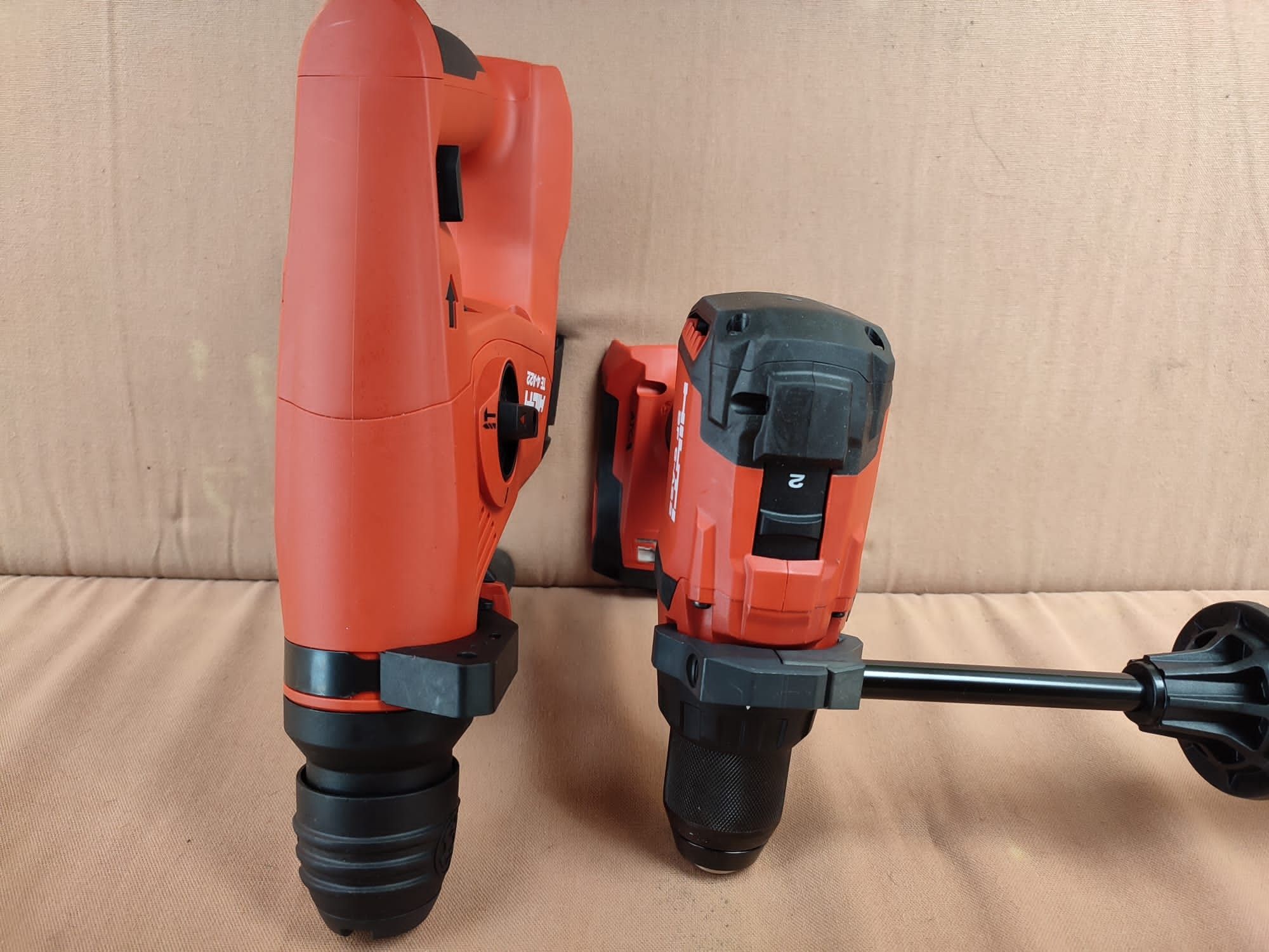 Hilti rotopercutor, autofiletanta noi