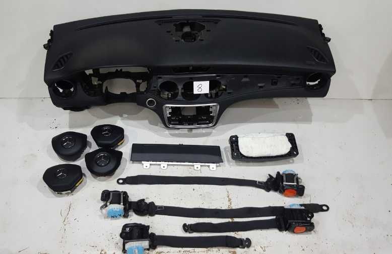 Mercedes Benz GLA w156 kit airbag - plansa de bord - centuri siguranta