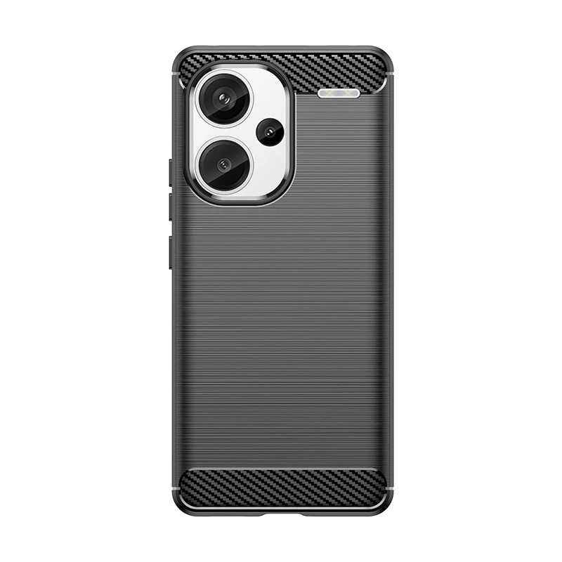 Xiaomi Redmi Note 13 Pro Plus - Удароустойчив Кейс Гръб CARBON