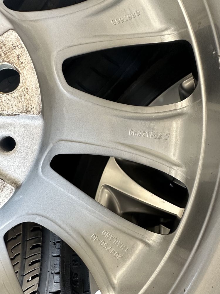 jante bmw f10 f11 5x120 anvelope 245 45 18 pirelli top bicolore