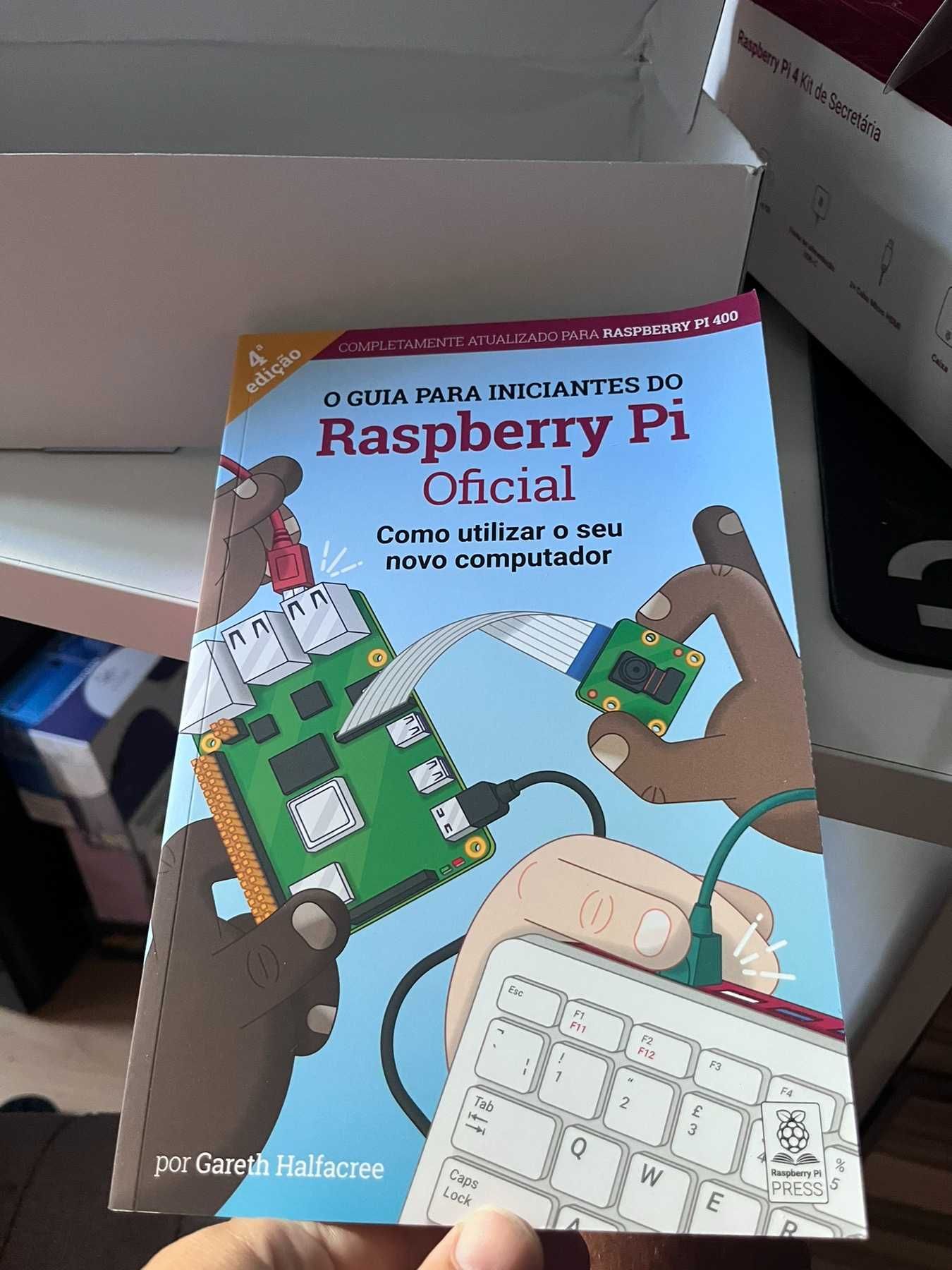 Нов комплект Raspberry Pi 4 Desktop Kit аксесоари