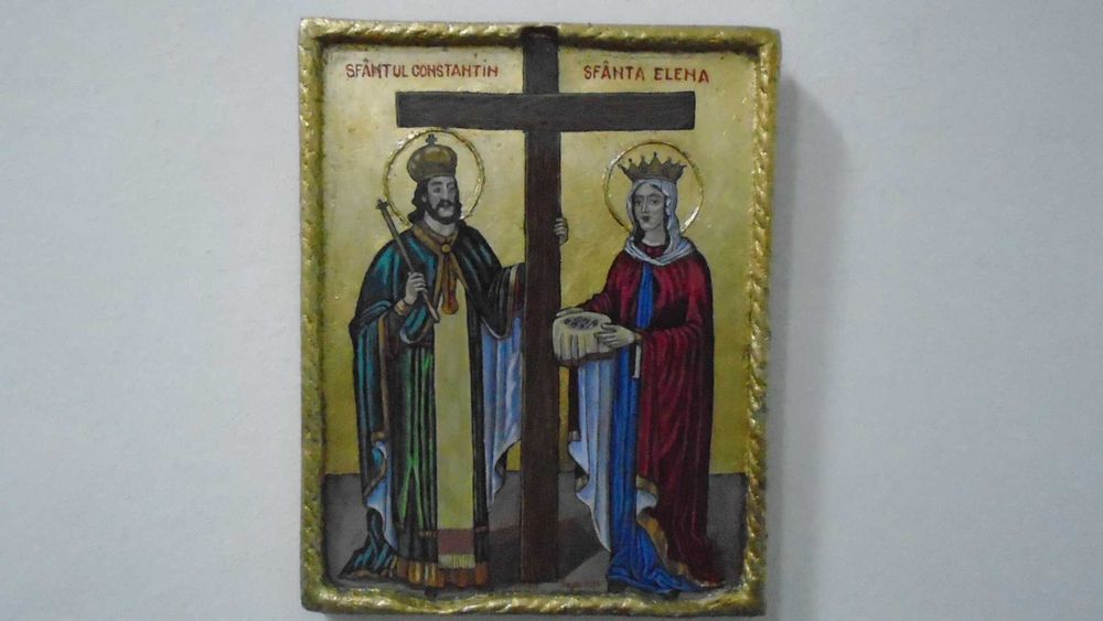6 (Sase tablouri laice ) , 2 (Dua icoane arta bizantina)